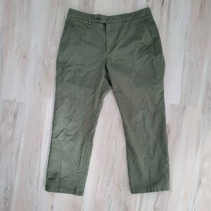 Spier & Mackay Chino - Pants Men's 34 Green Contemporary Fit